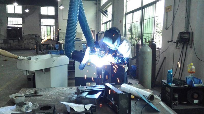 SJ-11應用于焊接工況