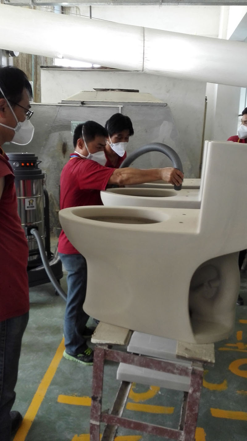 PM3E使用于某衛浴生產(chǎn)廠(chǎng)家清潔作業(yè)